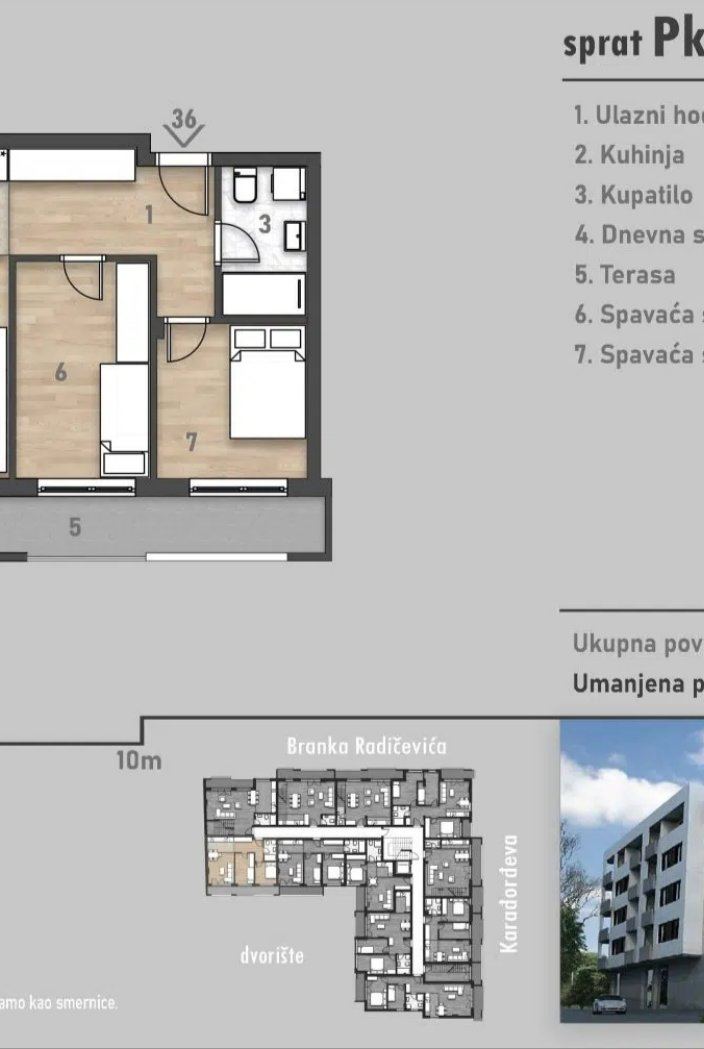 Trosoban stan u izgradnji. – Novi Sad | Linea Casa