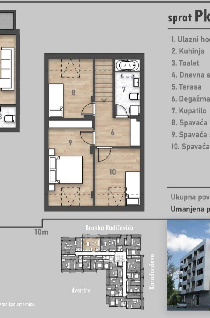 Četvorosoban stan u izgradnji - Salajka – Novi Sad | Linea Casa